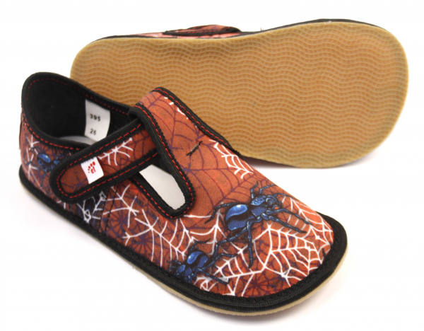 Ef Barefoot papuče 395 Spider Dětské sandále Renbut 13-106A