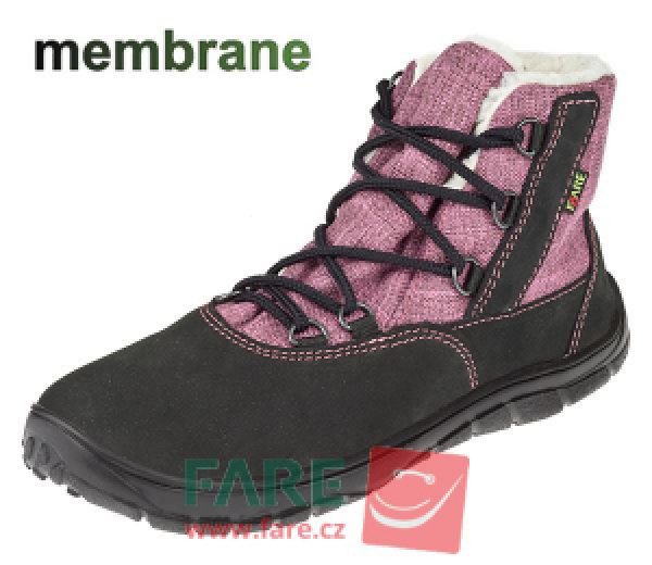 Fare Bare dámské barefoot boty B5743291 Dětské sandále Renbut 13-106A