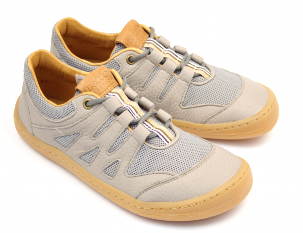 Froddo Barefoot Light Grey G3130202-2 Dětské sandále Renbut 13-106A