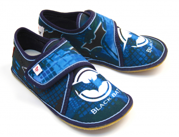 Ef Barefoot papuče 394 Black Bat Dětské sandále Renbut 13-106A
