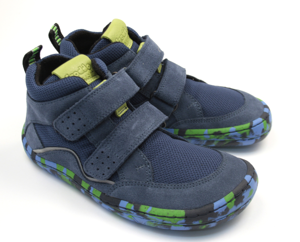 Boty Froddo Barefoot Blue/Denim G3110224-3 Dětské sandále Renbut 13-106A