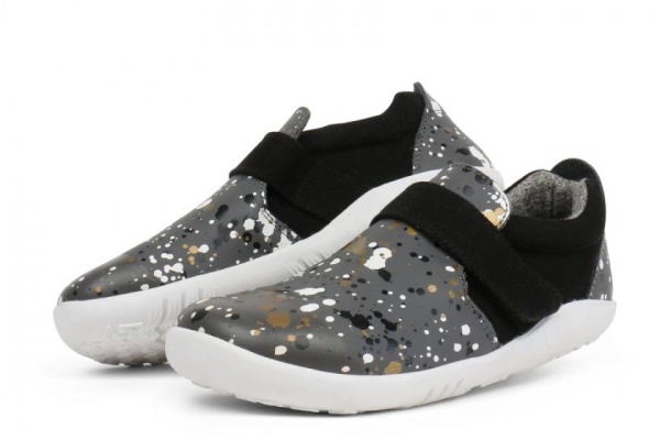 Bobux Aktiv Spekkel Shoe Printed Smoke Dětské sandále Renbut 13-106A
