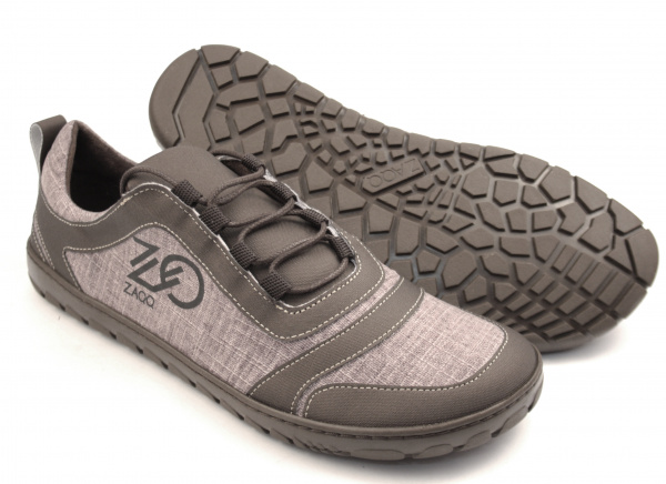 Zaqq Sqill Brown Dětské sandále Renbut 13-106A