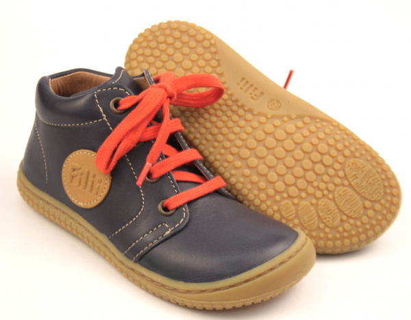 Filii Barefoot M Gecko nappa ocean laces Dětské sandále Renbut 13-106A