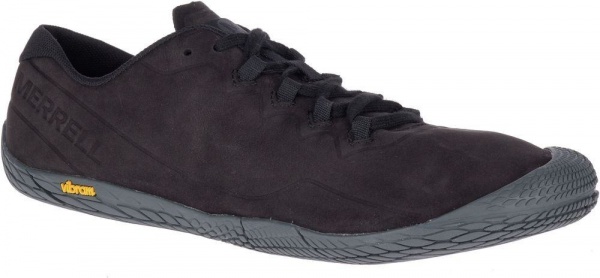Merrell Vapor Glove 3 Luna Black Leather Dětské sandále Renbut 13-106A