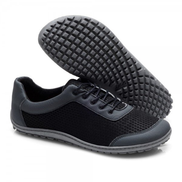 Zaqq Sqip Black Grey Dětské sandále Renbut 13-106A