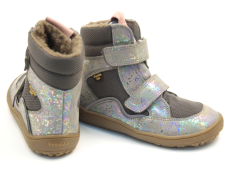 Froddo Barefoot zimní boty s membránou G3160189-7 Grey Silver Froddo Barefoot zimní boty s membránou G3160189-7 Grey Silver