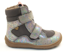Froddo Barefoot zimní boty s membránou G3160189-7 Grey Silver Froddo Barefoot zimní boty s membránou G3160189-7 Grey Silver