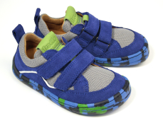 Barefoot  tenisky Froddo - BF D-Velcro Blue Electic