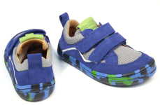 Barefoot tenisky Froddo - BF D-Velcro Blue Electic Barefoot tenisky Froddo - BF D-Velcro Blue Electic