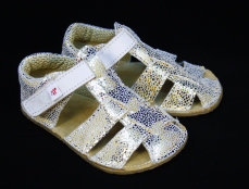 Ef Barefoot sandálky Gold Ef Barefoot sandálky Gold