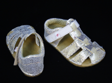Ef Barefoot sandálky Gold Ef Barefoot sandálky Gold
