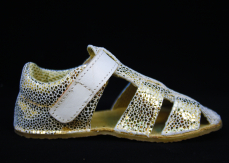 Ef Barefoot sandálky Gold Ef Barefoot sandálky Gold
