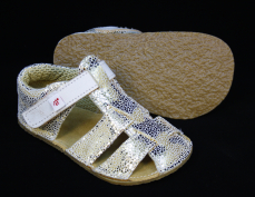 Ef Barefoot sandálky Gold Ef Barefoot sandálky Gold