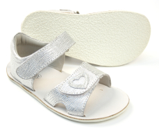 Ef Barefoot sandálky Silver Ef Barefoot sandálky Silver