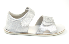 Ef Barefoot sandálky Silver Ef Barefoot sandálky Silver
