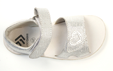 Ef Barefoot sandálky Silver Ef Barefoot sandálky Silver