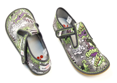 Ef Barefoot papuče 395 Graffiti Ef Barefoot papuče 395 Graffiti
