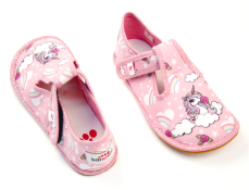 Ef Barefoot papuče 395 Pink Unicorn Ef Barefoot papuče 395 Pink Unicorn