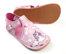 Ef Barefoot papuče 385 Pink Unicorn Ef Barefoot papuče 385 Pink Unicorn