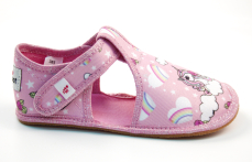 Ef Barefoot papuče 385 Pink Unicorn Ef Barefoot papuče 385 Pink Unicorn