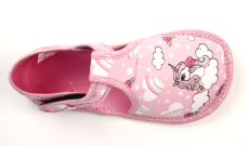 Ef Barefoot papuče 385 Pink Unicorn Ef Barefoot papuče 385 Pink Unicorn