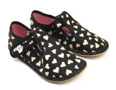 Ef Barefoot papuče 395 Gold Hearts Ef Barefoot papuče 395 Gold Hearts