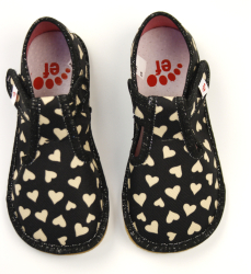 Ef Barefoot papuče 395 Gold Hearts Ef Barefoot papuče 395 Gold Hearts