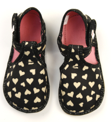 Ef Barefoot papuče 385 Gold Hearts Ef Barefoot papuče 385 Gold Hearts