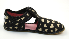Ef Barefoot papuče 385 Gold Hearts Ef Barefoot papuče 385 Gold Hearts