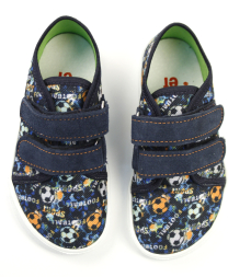 Tenisky EF Barefoot Granat Pilka Tenisky EF Barefoot Granat Pilka