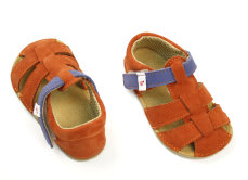 Ef Barefoot sandálky Orange Ef Barefoot sandálky Orange