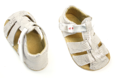 Ef Barefoot sandálky Bialy Fantazja Ef Barefoot sandálky Bialy Fantazja