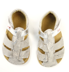 Ef Barefoot sandálky Bialy Fantazja Ef Barefoot sandálky Bialy Fantazja