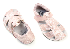 Ef Barefoot sandálky Pink Gliter Ef Barefoot sandálky Pink Gliter