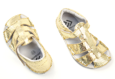 Ef Barefoot sandálky Golg Gliter Ef Barefoot sandálky Golg Gliter