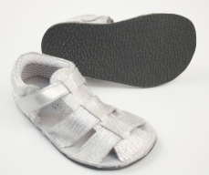 Ef Barefoot sandálky Silver Gliter Ef Barefoot sandálky Silver Gliter