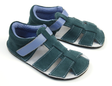 Ef Barefoot sandálky Tyrkys Ef Barefoot sandálky Tyrkys