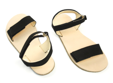 Dámské sandály EF Barefoot Black Dámské sandály EF Barefoot Black