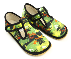 Beda Barefoot papuče Graffiti Beda Barefoot papuče Graffiti