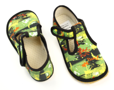 Beda Barefoot papuče Graffiti Beda Barefoot papuče Graffiti