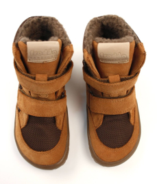 Froddo Barefoot zimní boty s membránou G3160233-1 Cognac Froddo Barefoot zimní boty s membránou G3160233-1 Cognac