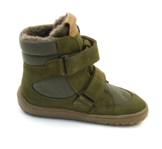 Froddo Barefoot zimní boty s membránou G3160233-2 Olive Froddo Barefoot zimní boty s membránou G3160233-2 Olive