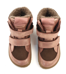 Froddo Barefoot zimní boty s membránou G3160233-9 Pink/Gold Froddo Barefoot zimní boty s membránou G3160233-9 Pink/Gold