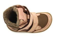 Froddo Barefoot zimní boty s membránou G3160233-9 Pink/Gold Froddo Barefoot zimní boty s membránou G3160233-9 Pink/Gold