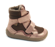 Froddo Barefoot zimní boty s membránou G3160233-9 Pink/Gold Froddo Barefoot zimní boty s membránou G3160233-9 Pink/Gold