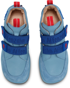 Affenzahn Sneaker Leather Buddy Shark Blue Affenzahn Sneaker Leather Buddy Shark Blue