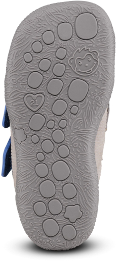 Affenzahn Prewalker Leather Walky Dog Grey Affenzahn Prewalker Leather Walky Dog Grey