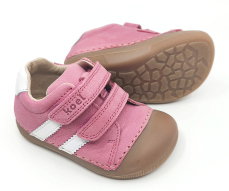Barefoot dětské tenisky Koel - Archie Leather Fuchsia