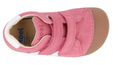 Barefoot dětské tenisky Koel - Archie Leather Fuchsia